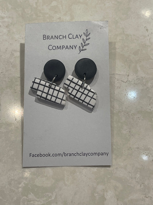 Branch Clay NE Earrings